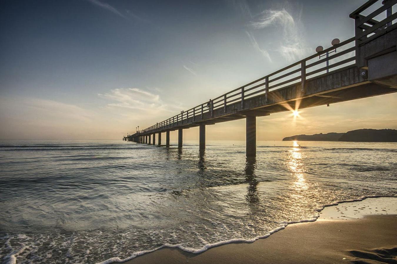 Sommerwind App1 - Strandpromenade Seitlicher Meerblick, Strandkorb Saisonal Ostseebad Binz