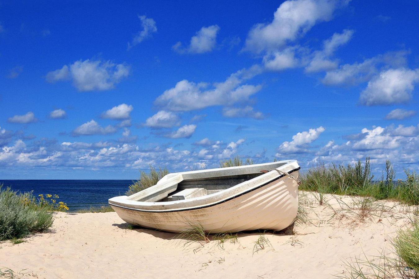 Sommerwind App1 - Strandpromenade Seitlicher Meerblick, Strandkorb Saisonal * Ostseebad Binz