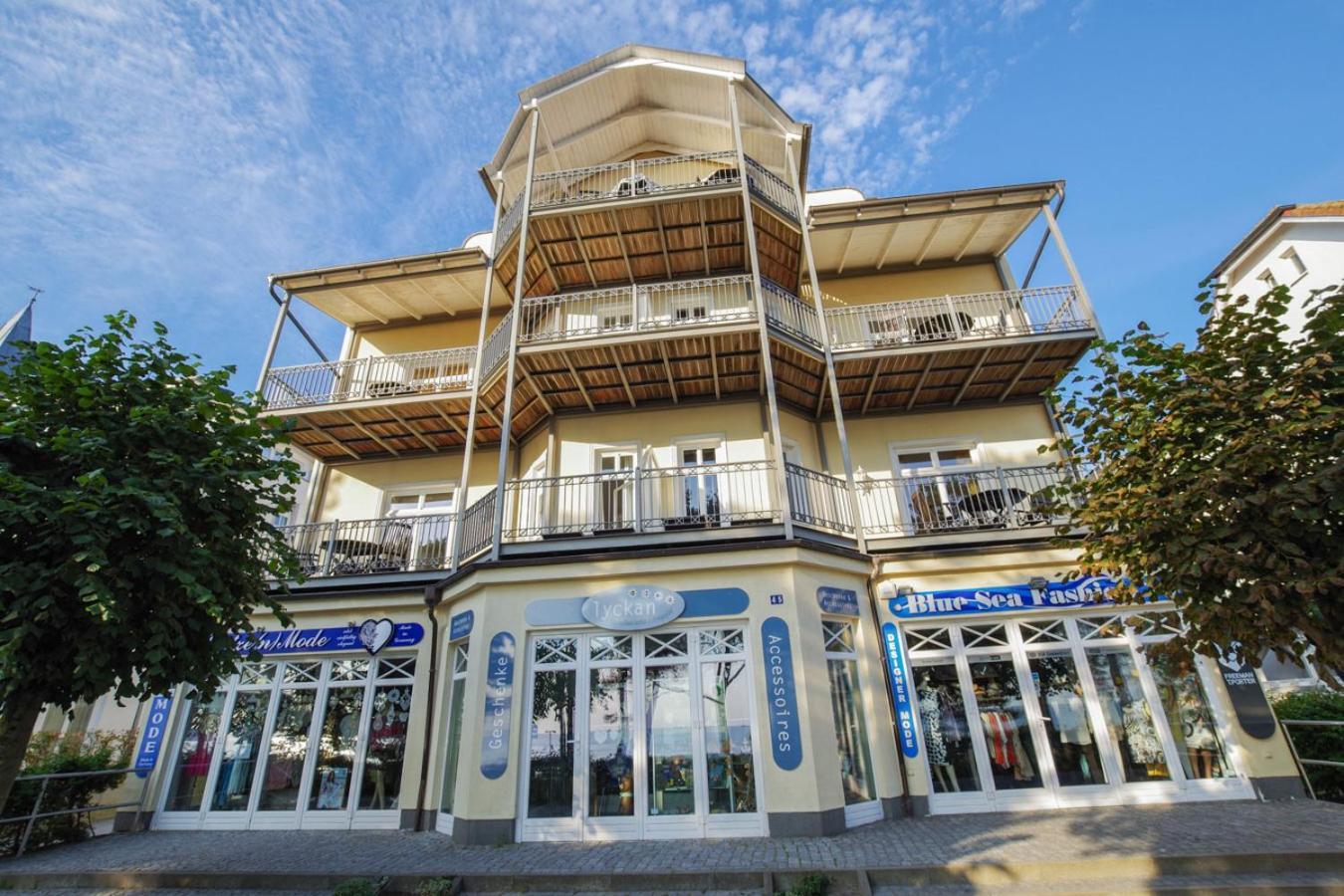 Apartment Sommerwind App1 - Strandpromenade Seitlicher Meerblick, Strandkorb Saisonal Ostseebad Binz