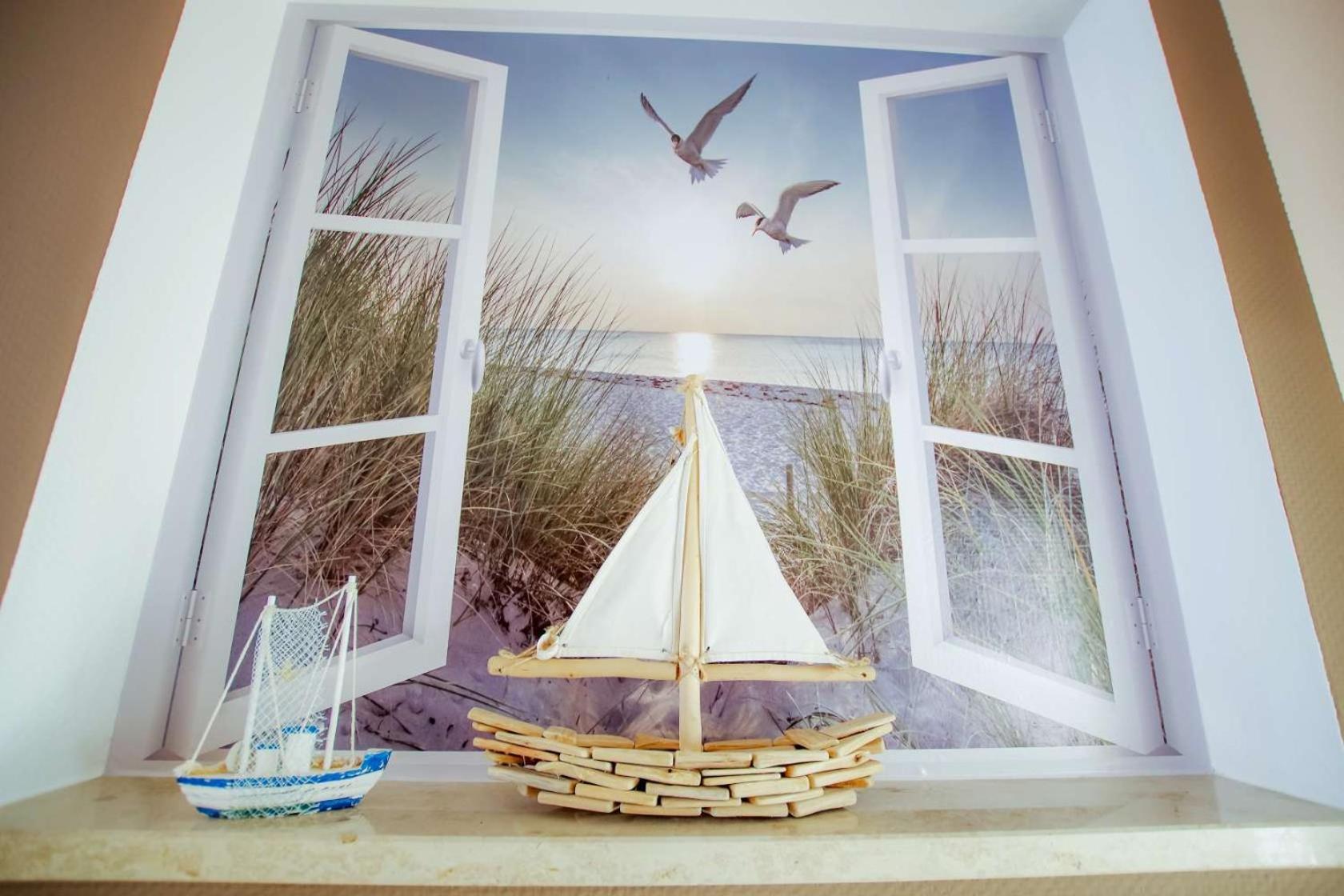 Sommerwind App1 - Strandpromenade Seitlicher Meerblick, Strandkorb Saisonal Apartment *